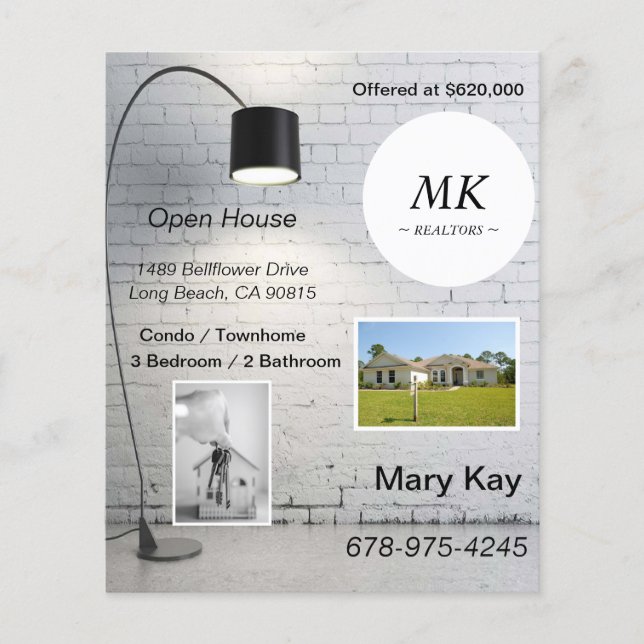 Real Estate Open House Card - Invitations (Front)