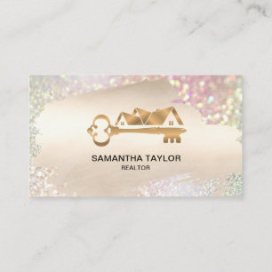 Real Estate Professional  Add Photo and logo Busin Business Card