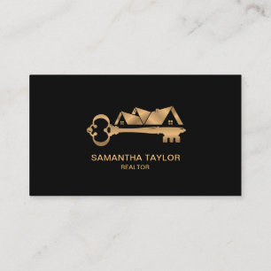 Real Estate Professional Add Photo and logo Busin Business Card