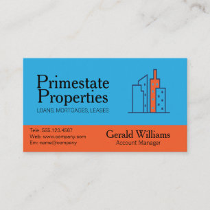 Real Estate Properties   Rentals   Buildings Business Card