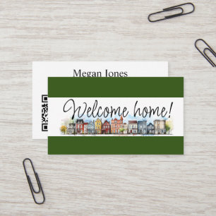 Real Estate, Realtor, Broker Business Card