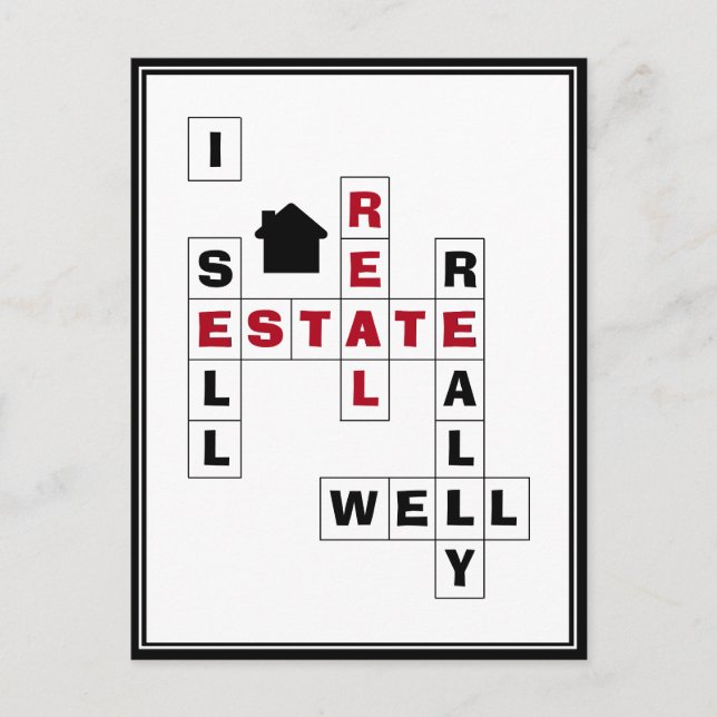 Real Estate Realtor Marketing Postcard (Front)