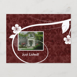 Real Estate / Realtor Postcard Customizable Red