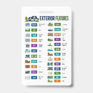 Real Estate Reference, Realtor Study Aid Badge