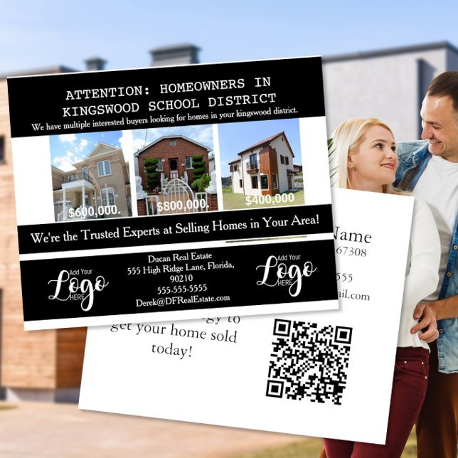 Real Estate School District Targeting Postcards Flyer (Creator Uploaded)