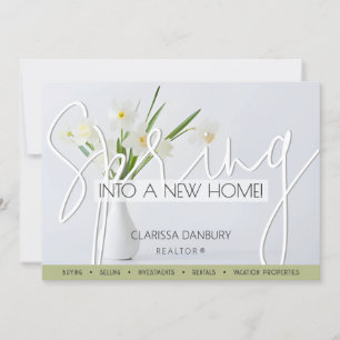 Real Estate Spring Farming Realtor Postcard 