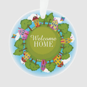 Real Estate "Welcome Home" New Home Ornament