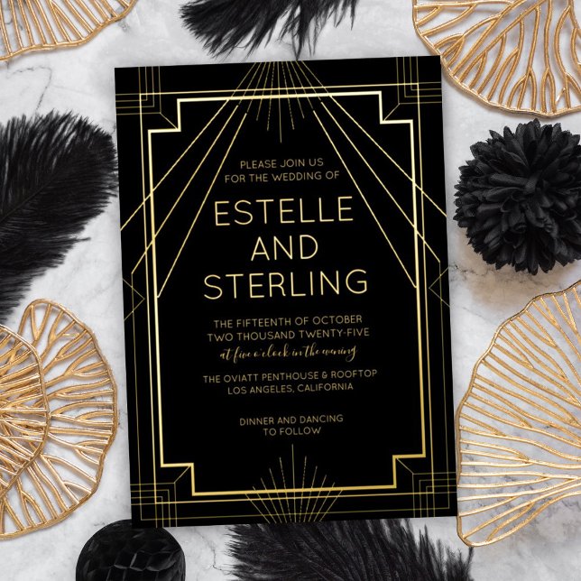 Real Foil Geometric Shape Wedding Photos (Creator Uploaded)