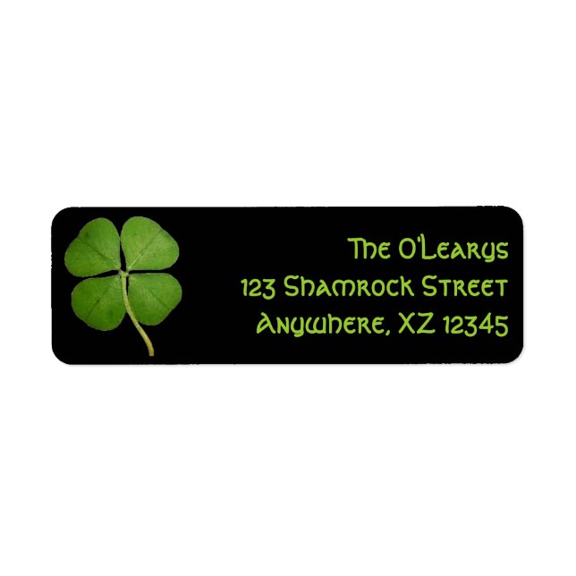 Real Four Leaf Clover (Front)