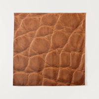 Real genuine tan brown alligator leather texture, 