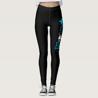 Real Girl Go Fishing For Bass Leggings