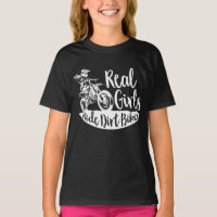 Real Girls Ride Dirt Bikes design Funny Gift