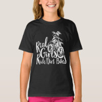 Real Girls Ride Dirt Bikes Funny Gift for Girl