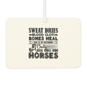 Real Girls Ride Horses Air Freshener