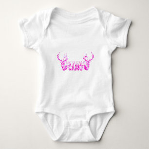 REAL GIRLS WEAR CAMO BABY BODYSUIT