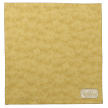 Real Gold Decorative Cloth Napkin