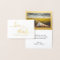 REAL Gold Foil LOVE & THANKS Wedding | with Photo