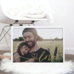 Real Gold | LOVE HEART | Calligraphy Photo Foil Prints<br><div class="desc">Real Gold | LOVE HEART | Calligraphy Photo Foil Prints</div>