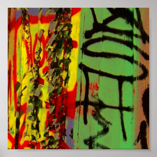 real grafitti art poster