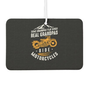 Real Grandpas Ride Motorcycles Gift For Bikers Air Freshener