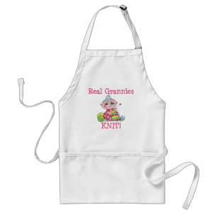 Real Grannies KNIT! Standard Apron