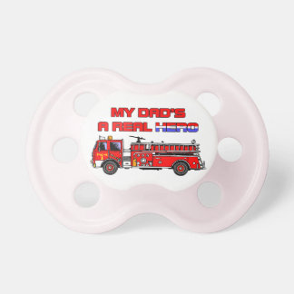 Real Hero Firefighter Pacifier