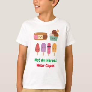 Real Heroes : League Of Ice Creams T-Shirt