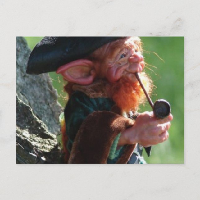 real leprechaun postcard (Front)