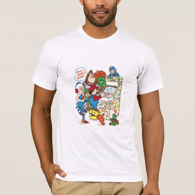 Real Life game t-shirt (Front)