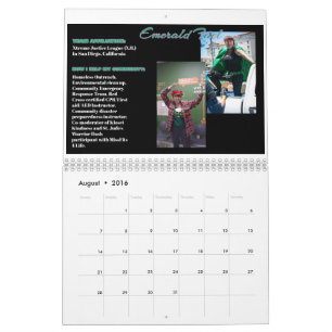 Real Life She-Heroes & Villains 2016-17 Calendar