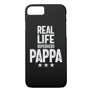Real Life Superhero Pappa   Father Gift Case-Mate iPhone Case