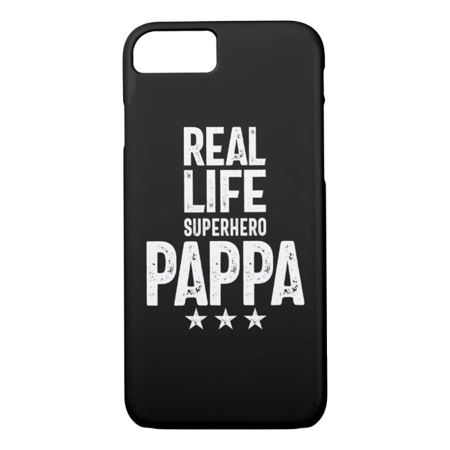 Real Life Superhero Pappa | Father Gift Case-Mate iPhone Case (Back)
