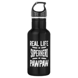 Real Life Superhero Pawpaw Father Grandpa 532 Ml Water Bottle