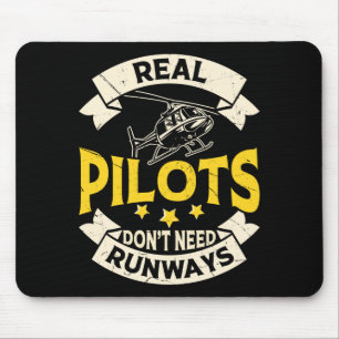 Real Lots Dont Need Runways Long Sleeve Mouse Pad