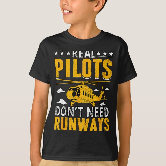Real Lots Don't Need Runways  T-Shirt (Front)