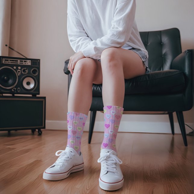 Real Love pink  Socks (Creator Uploaded)