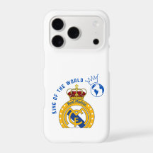 Real Madrid King of the World iPhone 17 Pro Case