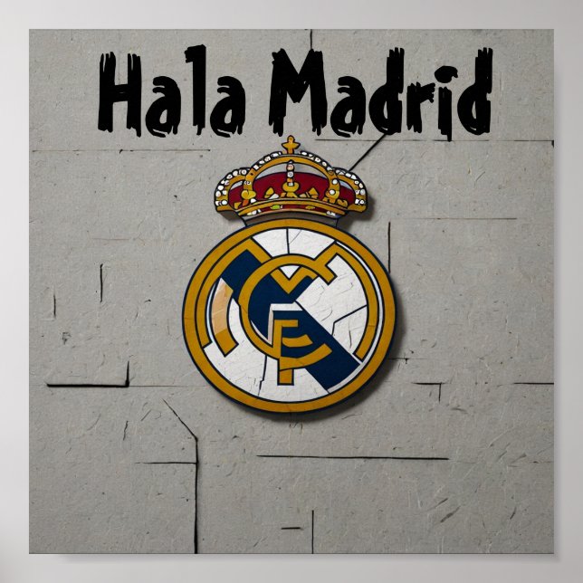 Real Madrid Poster (Front)