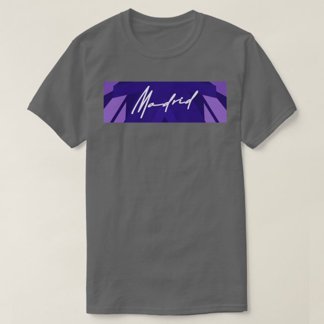 Real Madrid Retro T-Shirt (Design Front)