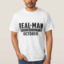 Real Man Birthday Gifts - OCTOBER