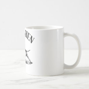 real man love dogs coffee mug
