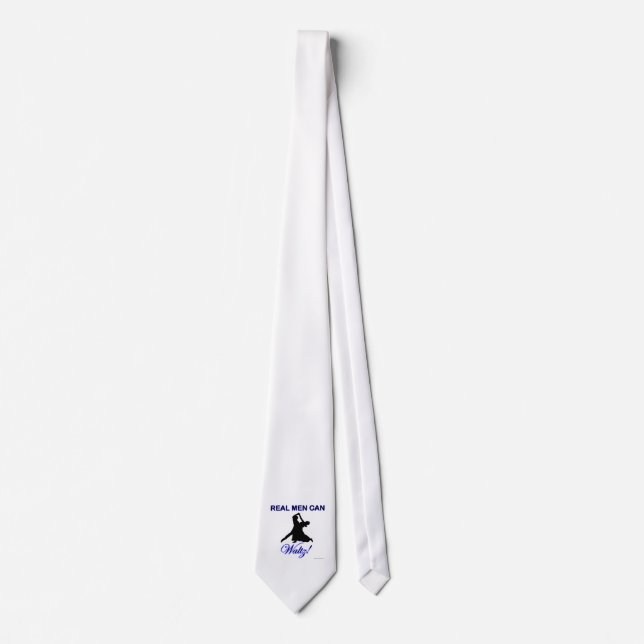Real Men Can Waltz Tie (Front)
