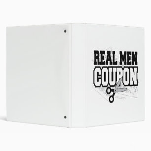 Real Men Coupon Binder