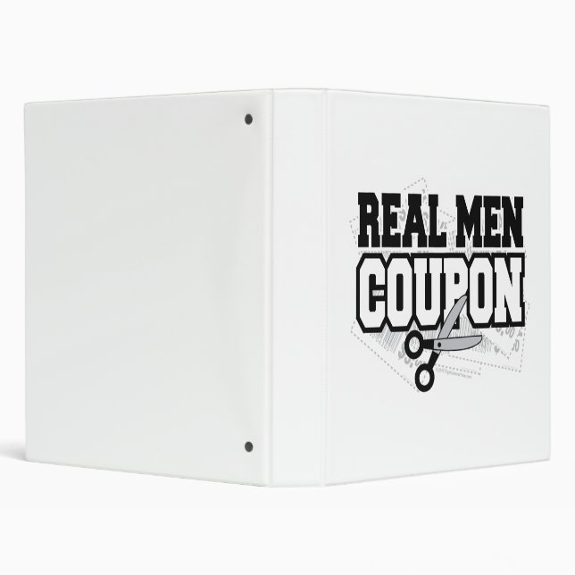 Real Men Coupon Binder (Background)