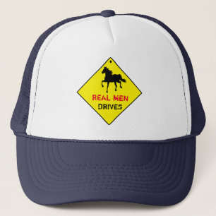 Real Men DRIVES - Trucker Hat