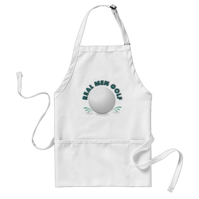 Real men golf standard apron (Front)