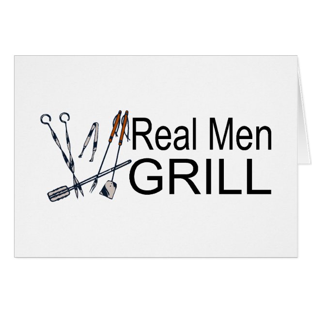Real Men Grill (Front Horizontal)