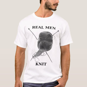 Real Men Knit T-Shirt
