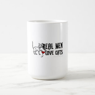 Real Men Love Cats Coffee Mug