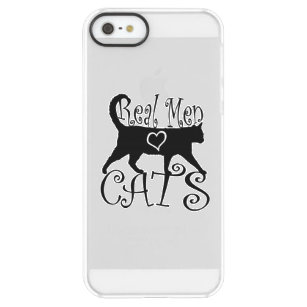 Real Men Love Cats in Style Permafrost® iPhone SE/5/5s Case
